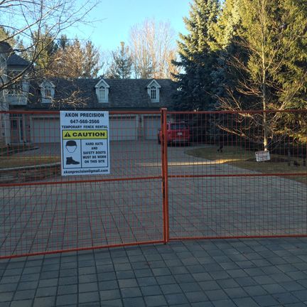 Temporary fence rentals in Toronto, ON
